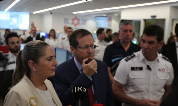 Israeli President Isaac Herzog