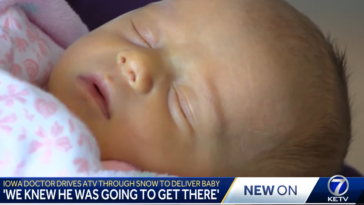 An Iowa Doctor Drives ATV to Deliver Baby Amid Snowstorm