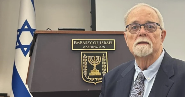 Tom Tradup (Photo courtesy Embassy of Israel and All Israel News)