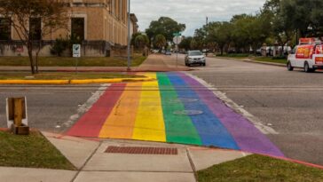 Rainbow Crosswalks Taken Down in Dallas