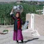 An Afghan Hazara woman
